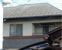 施工前:屋根コロニアル